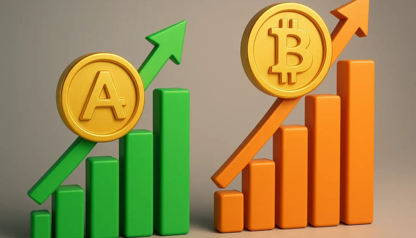 Альткойны против Биткоина — кто показывает лучший рост в 2025 году