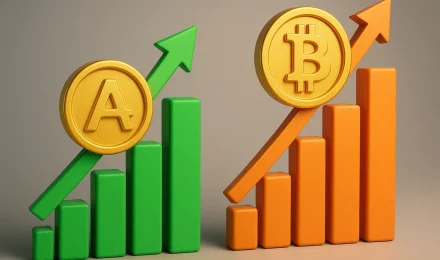 Альткойны против Биткоина — кто показывает лучший рост в 2025 году