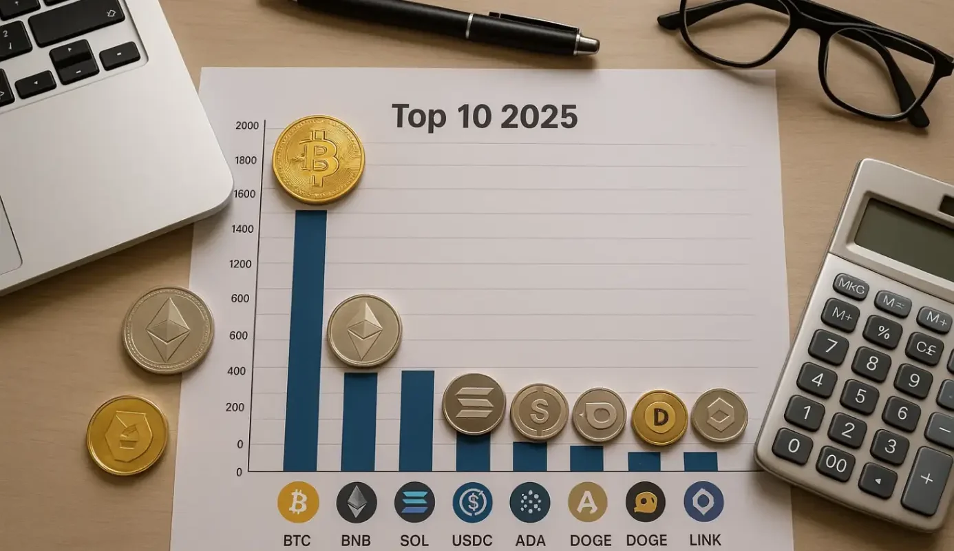 Топ-10 криптовалют 2025 по капитализации — аналитика и прогнозы