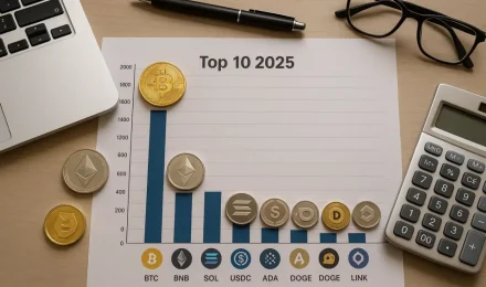 Топ-10 криптовалют 2025 по капитализации — аналитика и прогнозы