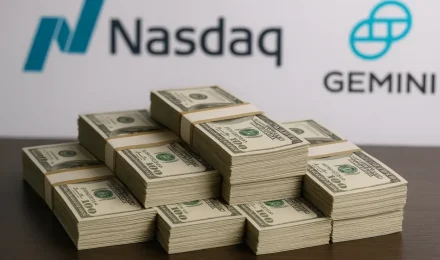 Nasdaq инвестирует $50 млн в Gemini